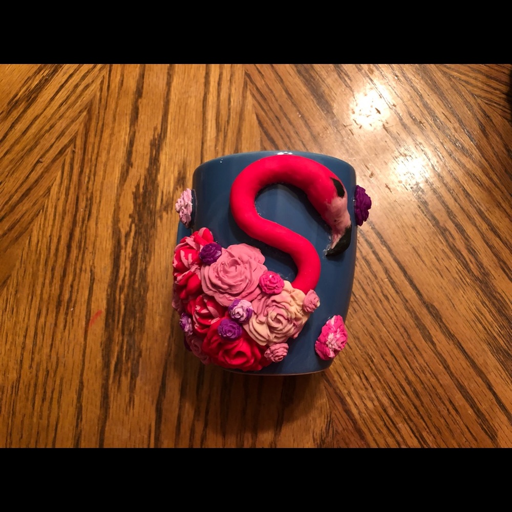 Creative Hands Flamingo mug. Are YOU Ready to enjoy coffee or tea with me?